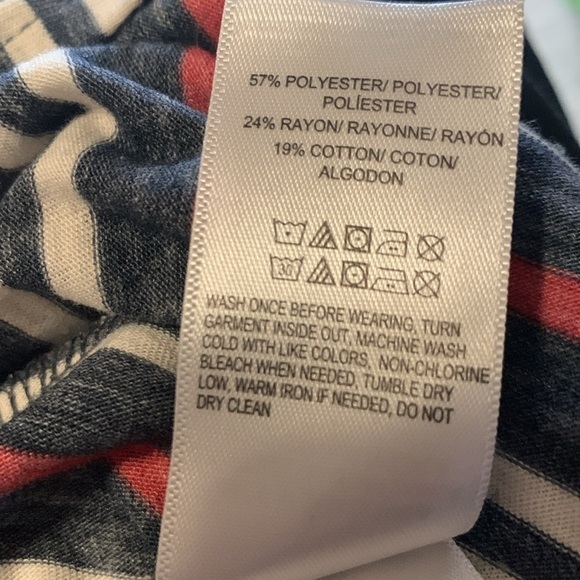 Lucky Brand Stripe Short Sleeve Tshirt Women Small - Picture 7 of 7